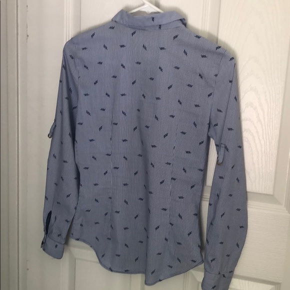 Zara Blue button down shirt - Picture 2 of 6